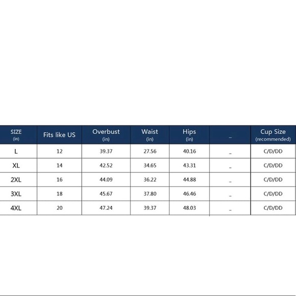 Plus Size Two Piece High Waist Swimsuit - Picture 5 of 5